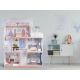 Boho style wooden doll villa with LED lights ZA4131