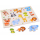 Wooden Puzzle Animals 10 Pieces ZA4721