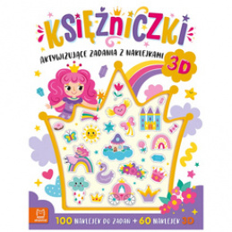 Princess Axiom. Activating tasks with 3D stickers KS1076 universal