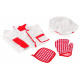 Cooking set for children 3+ Pots + Kitchen utensils + Chef's outfit + Accessories 23 pcs.