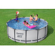 Steel Pro MAX Pool 396x122 13FT BESTWAY 5in1 Rack + Accessories