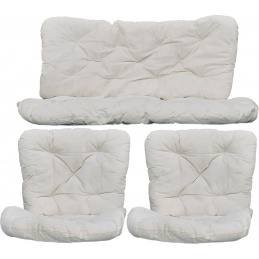 Aga Cushions for Rattan Set BAHAMA White