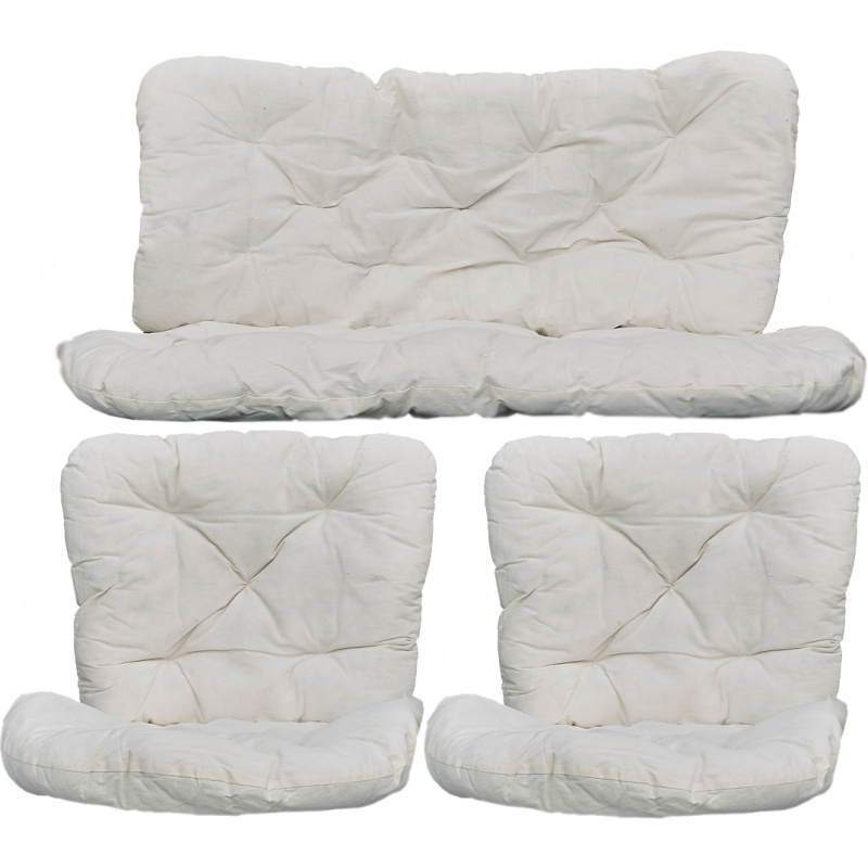 Aga Cushions for Rattan Set BAHAMA White