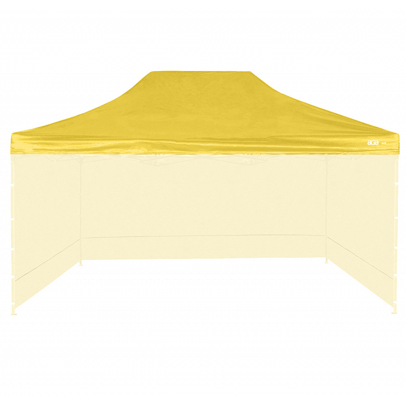Aga Roof to the sales stand 3x4,5m Yellow
