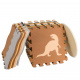 Aga Foam puzzle 143 cm x 143 cm 36 pieces Dinosaurs