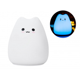 Aga Touch Night Light Little Cat - silicone LED