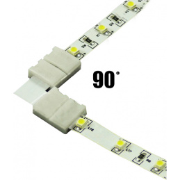 Corner connector for LED strip 3528 8mm 2pin
