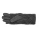 Winter touchscreen gloves 2in1 grey ISO 6412