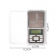 Digital pocket scale 500g / 0,1g ISO 472