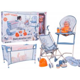 MEGA Set DINUŚ with Doll + Accessories