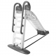 Doloni Slide with handle 243 cm White-grey