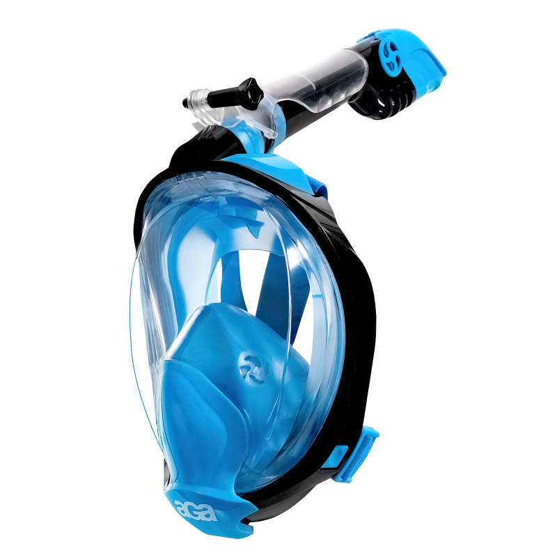 Aga Full Face Snorkeling Mask S/M Blue