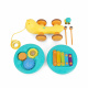 Aga4Kids Pull-Along Snail with Xylophone Blue