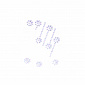 Aga4Kids Self-Adhesive Stones DS8113BL