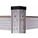 Aga Metal Shelf 180x90x40 cm 5 Shelves