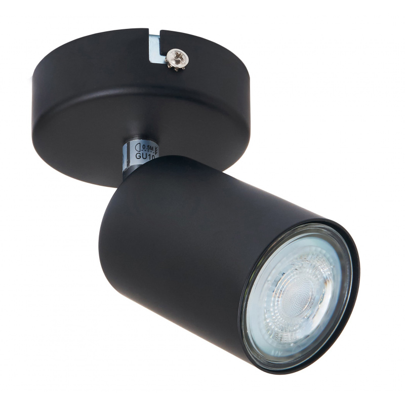Ceiling LED Spotlight VIKI 1x GU10 Black