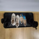 Shoe tray 75,5 x 38 x 3 cm black Ruhhy 19921