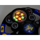 Interactive steering wheel with vibration ZA3900 - Blue
