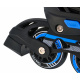 4-in-1 Roller Skates Set for Kids Size 34-38 Blue