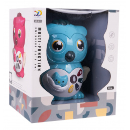 Interactive Owl Toy for Children 18m+ Driving Mode + Sounds + Lights + Moving Eyes Beak Wings