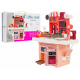 Kitchen with light and sound functions pink