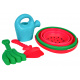 MEGA Sand Accessories Set + Collapsible Bucket