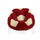 Aga Sofa bag BALL XXXL Beige - Burgundy