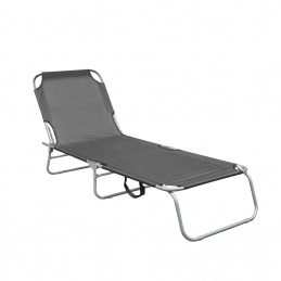 Aga Garden Reclining Lounger Grey