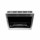 Aga Biofireplace Treviso Silver