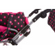 Doris Stroller for dolls 9333 Hot Pink
