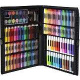 Painting set in suitcase 168 pcs black