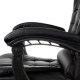 Office chair with footrest - black Malatec 23286 universal
