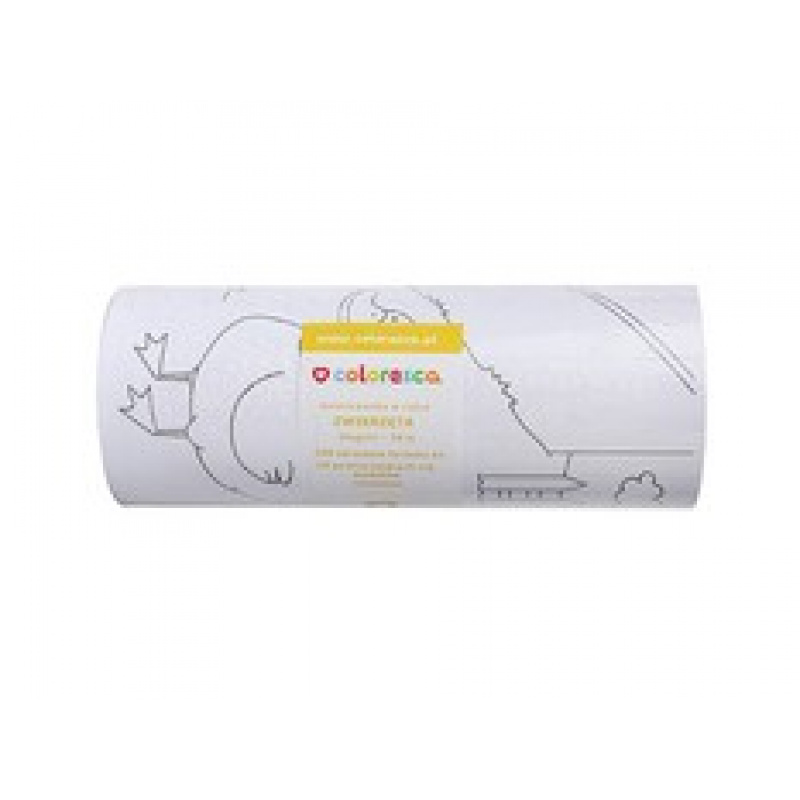 COLORESCA Coloring Roll Animals