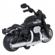 Metal Motorcycle Black with Light and Sound Function