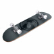 BIG WOODEN SKATEBOARD VENOM LOGO