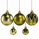 Aga Christmas Baubles MIX 3/6cm 44pcs Green