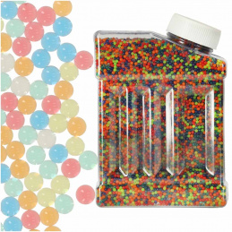 Aga Water Hydrogel Balls for Gun 250g 50,000pcs 7-8mm Multicolored