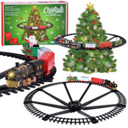 Interactive CHRISTMAS TRAIN for the tree + music and light ZA5905 universal