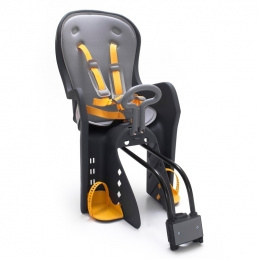 L28B1 BICYCLE SEAT HOLDER + STRAPS GRAY
