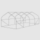 Aga Garden polytunnel 6x3x2 m