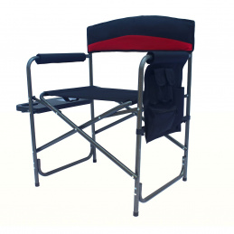 Linder Exclusiv Camping Folding Chair Red/Black