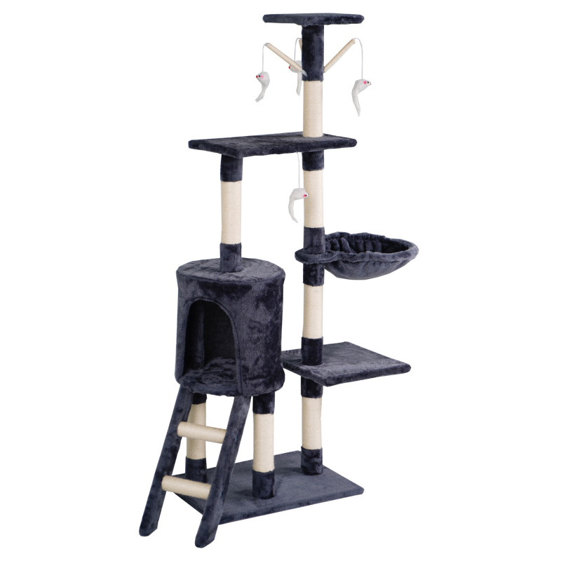 Aga Cat Scratcher 47x35x136 cm Dark Grey