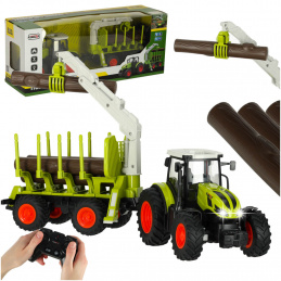 RC remote-controlled agricultural tractor with lift 2.4G 3.7V 500mAh