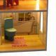 Aga MDF Dollhouse with furniture 70 cm Pink LED
