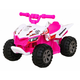 The fastest battery-powered quad for kids Pink + 25W motor