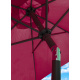 Linder Exclusiv Tilting Parasol 250 cm Dark Red