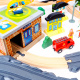 Aga4Kids Wooden Train Set DS5752
