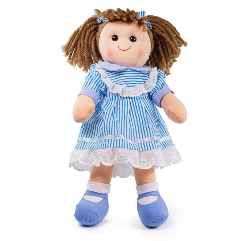 Bigjigs Toys Fabric Doll Amelia 38 cm 2DZ165 - II. QUALITY