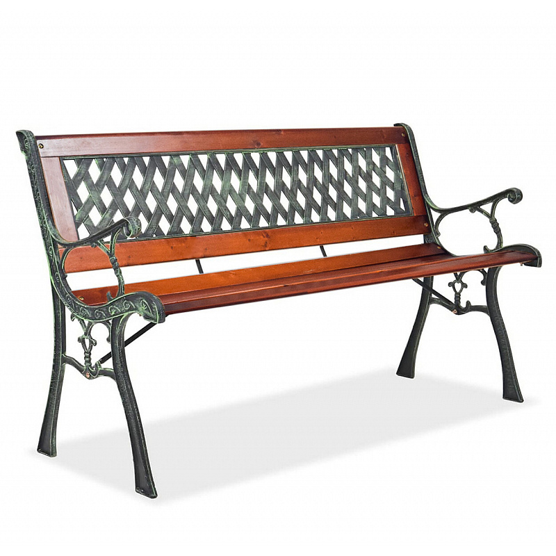Aga Garden Bench 125x52x74 cm 6DAZ523 - SECOND QUALITY