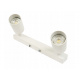 Ceiling spotlight LED VIKI-X 2x GU10 - white